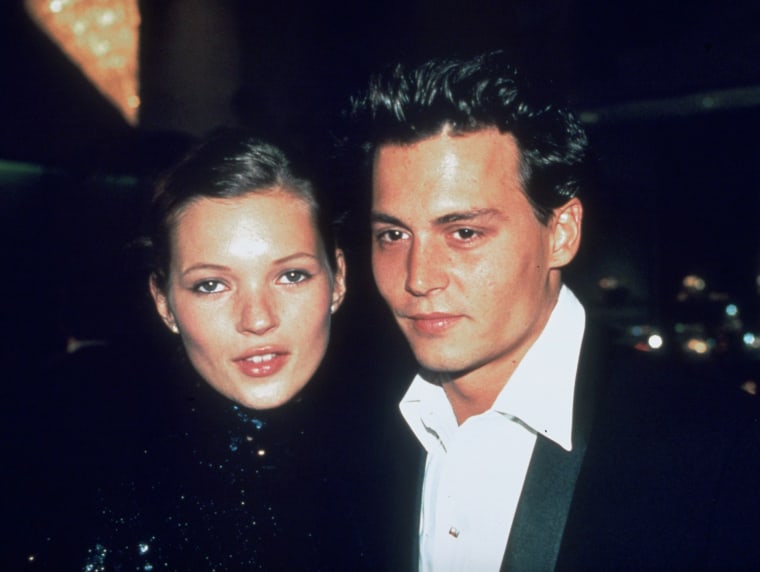 Johnny Depp And Kate Moss