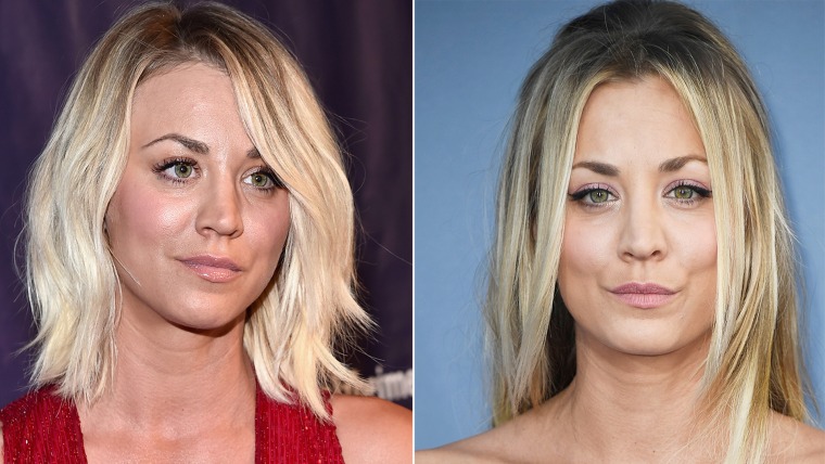 Kaley Cuoco hair 2016