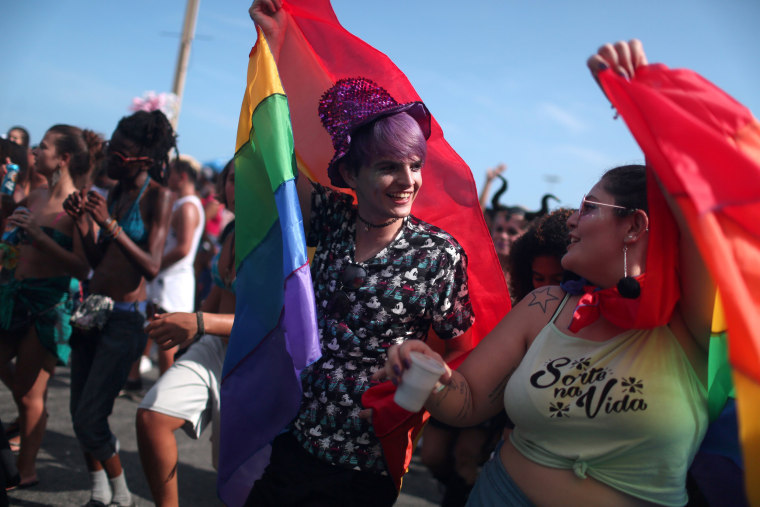 Thousands Celebrate Annual Rio Gay Pride