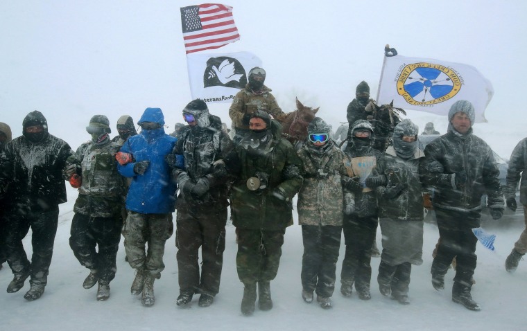 Image: Sioux From Standing Rock Reservation Claim Victory Over Dakota Pipeline Access Project