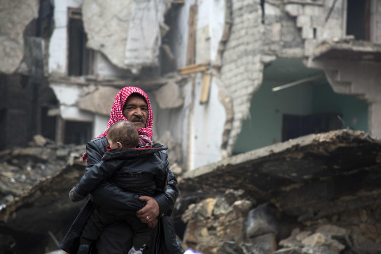 Image: TOPSHOT-CONFLICT-SYRIA-ALEPPO