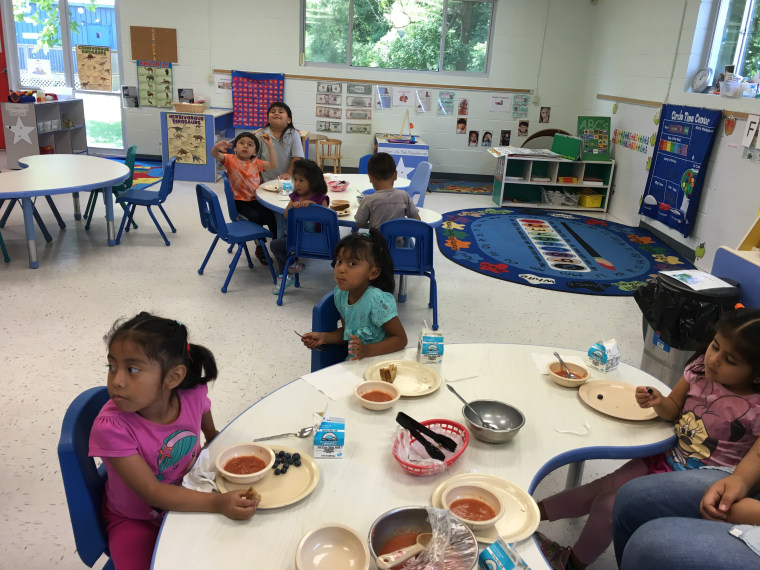 Toddler Classroom, East Coast Migrant Head Start program.