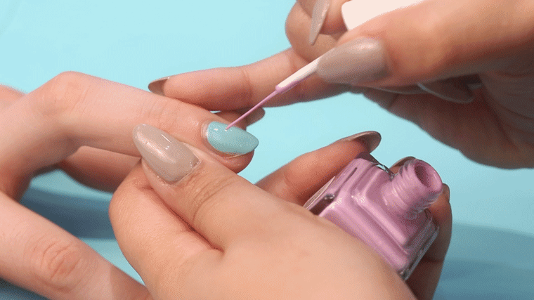 Nail art trend to try now: Half-moon nail tutorial