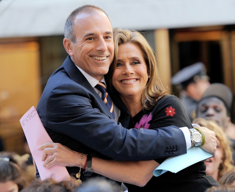 Meredith Vieira, Matt Lauer