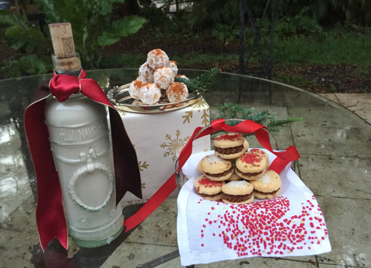 Coquito, Mexican Rum Balls and Alfajores by Jacqueline Kleis.