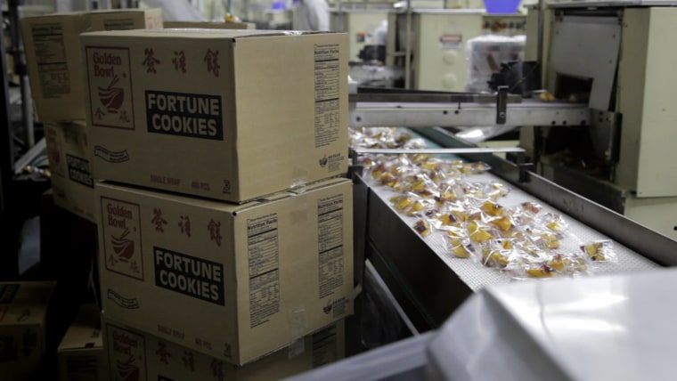 Wonton Food Inc., ships fortune cookies nationwide.
