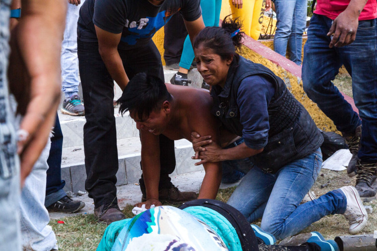 Image: TOPSHOT-MEXICO-MARKET-BLAST