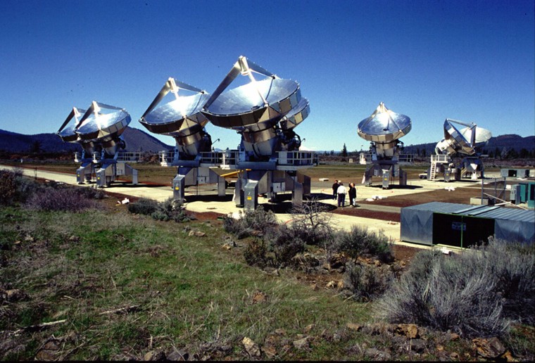 Image: The Allen Telescope Array was "designed to seek out signals from civilizations elsewhere in our galaxy," the SETI (Search for Extraterrestrial Intelligence) Institute said.