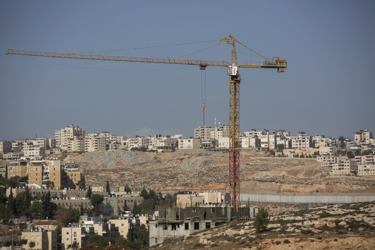 Image: Israeli settlment construction in West Bank