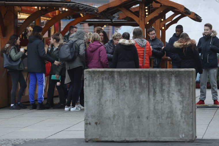 Image: Berlin Christmas Markets Reopen Following Apparent Terror Attack