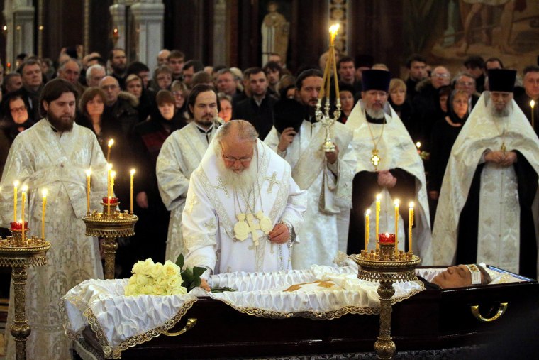 Image: Funeral for killed Russian Ambassador to Turkey