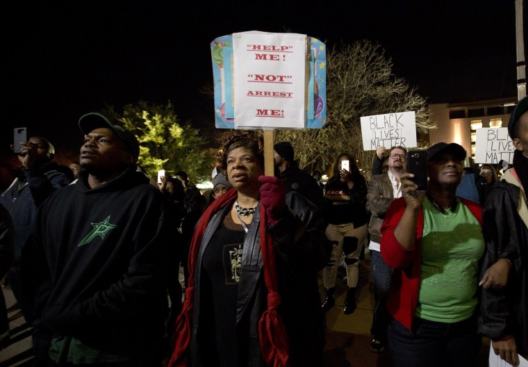 IMAGE: Protest in Fort Worth, Texas