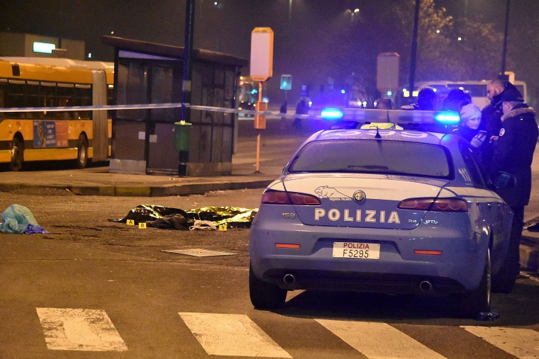 Image: ITALY-GERMANY-ATTACK-SUSPECT