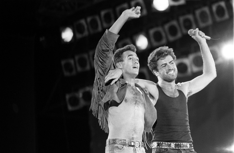 Image: LAST CONCERT BY WHAM, WEMBLEY STADIUM, LONDON, BRITAIN - 28 JUN 1986