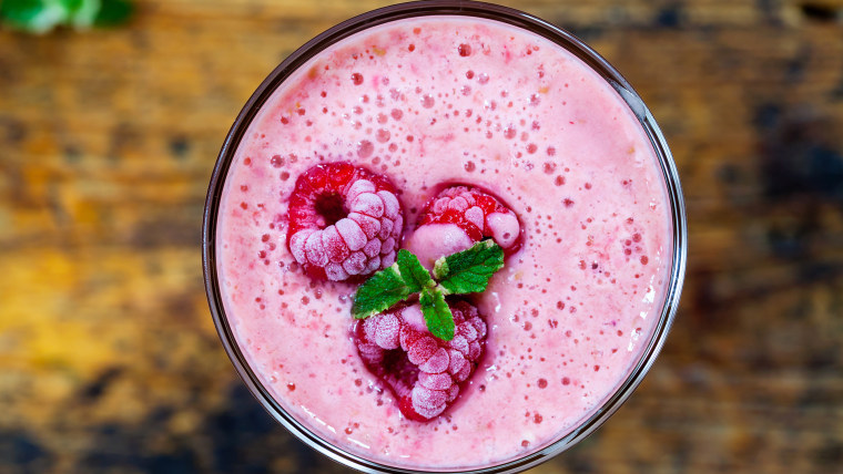 Raspberry smoothie