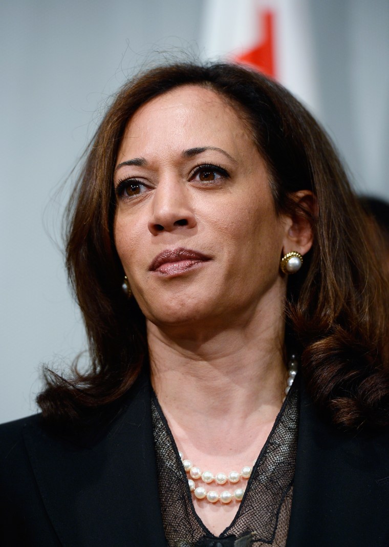 California AG Kamala Harris Holds News Conference On Gun Violence