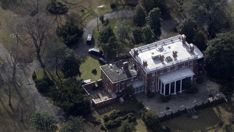 Equipment is removed from a Russian compound at Pioneer Point in Maryland in December after President Barack Obama imposed sanctions for Russia's alleged interference in the presidential campaign.