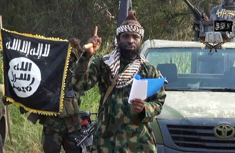 Image: Abubakar Shekau in a 2014 video