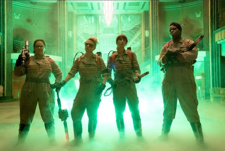 The female-led reboot of "Ghostbusters" was the target of a 2016 trolling campaign on Rotten Tomatoes.