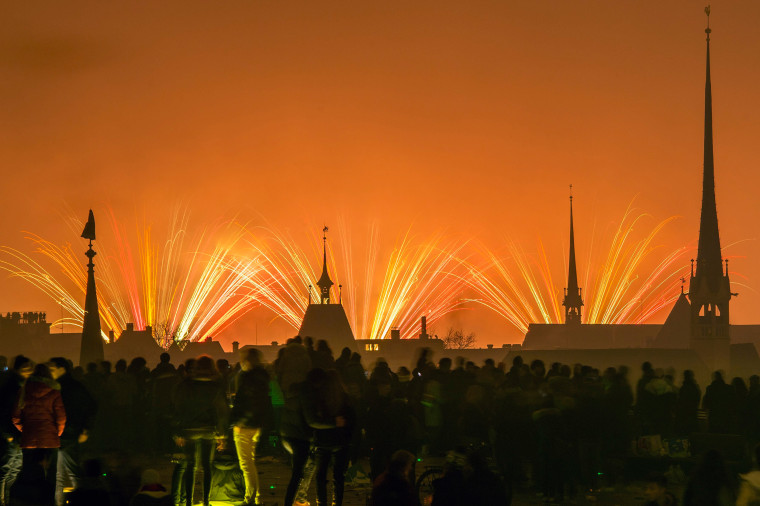 Image: New Year in Zuerich, Switzerland