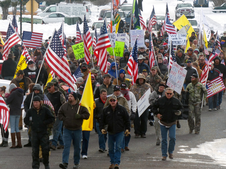 Image: Oregon Burns protest