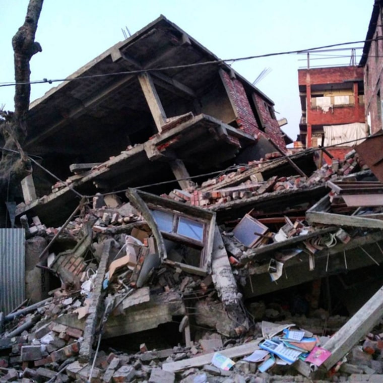 Image: Imphal, India, earthquake