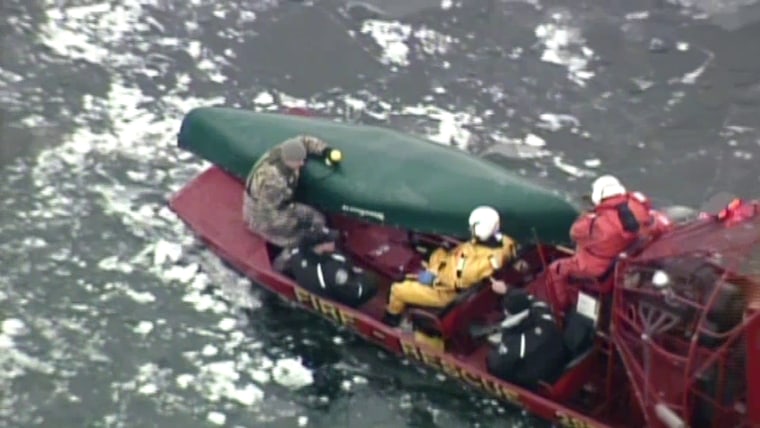IMAGE: Water rescue on Mill Lake in Walworth County, Wisconsin