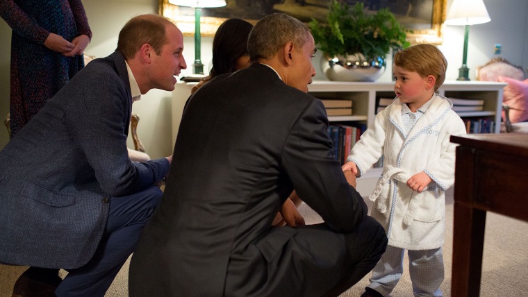 President Obama, Prince George