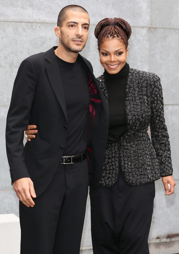 Wissam al Mana and Janet Jackson