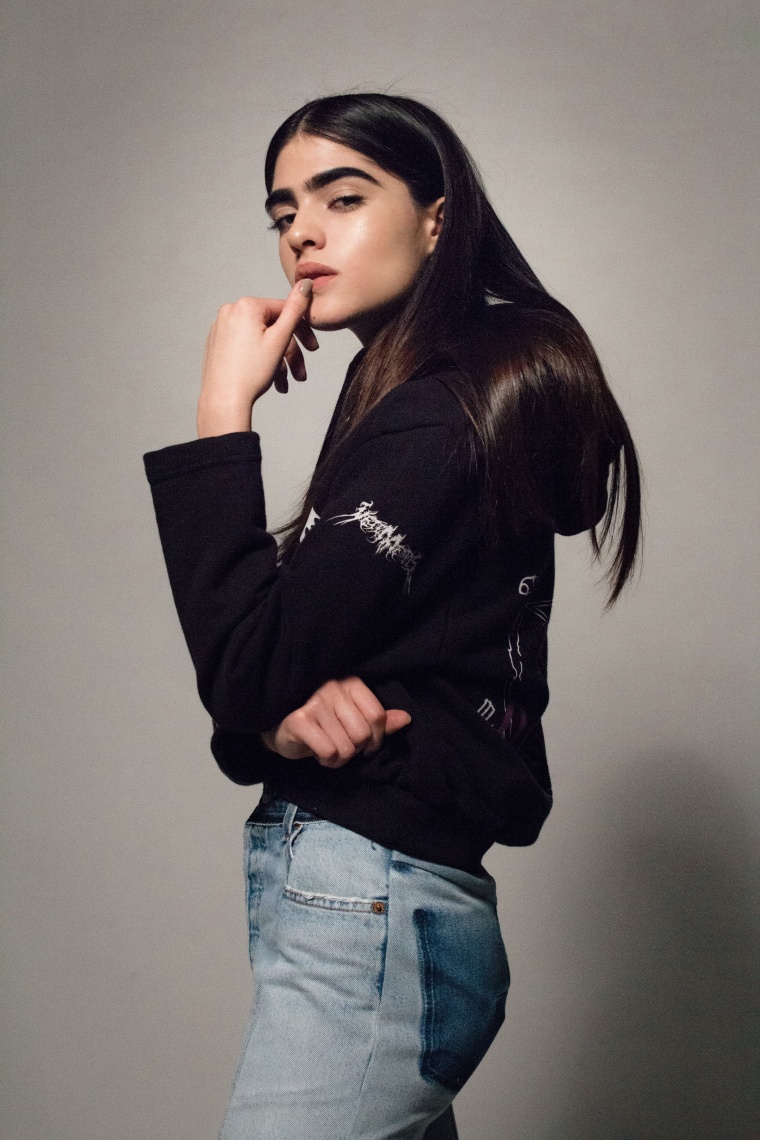 Model Natalia Castellar-Calvani on learning to love her bold eyebrows