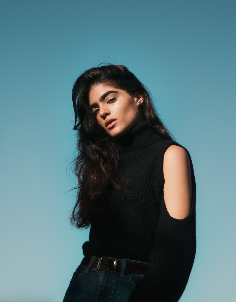 Model Natalia Castellar Calvani On Learning To Love Her Bold Eyebrows