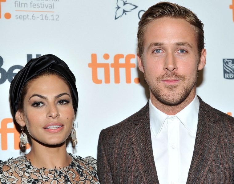 Eva Mendes and Ryan Gosling