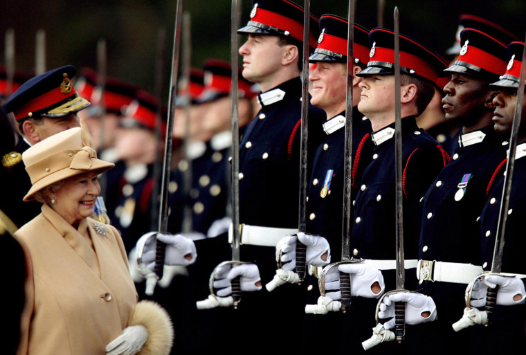 Prince Harry attends The Sovereign's Parade - Sandhurst