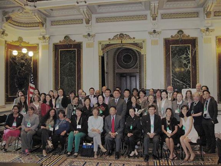 The Asian American Pacific Islander Behavioral Health Forum at the White House in 2014.