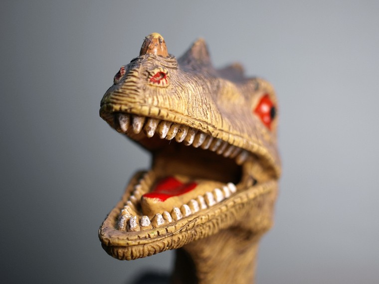 IMAGE: Model of dinosaur