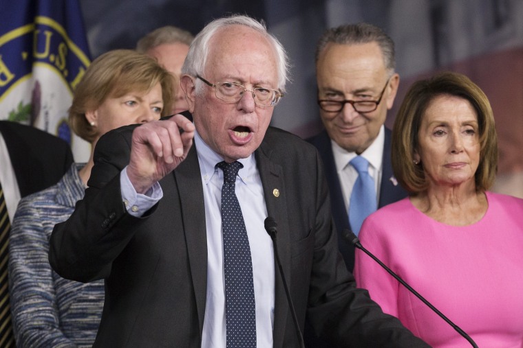 Image: Democratic members of Congress news conference