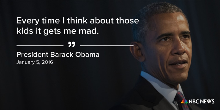 "Every time I think about those kids it gets me mad." (January 5, 2016)