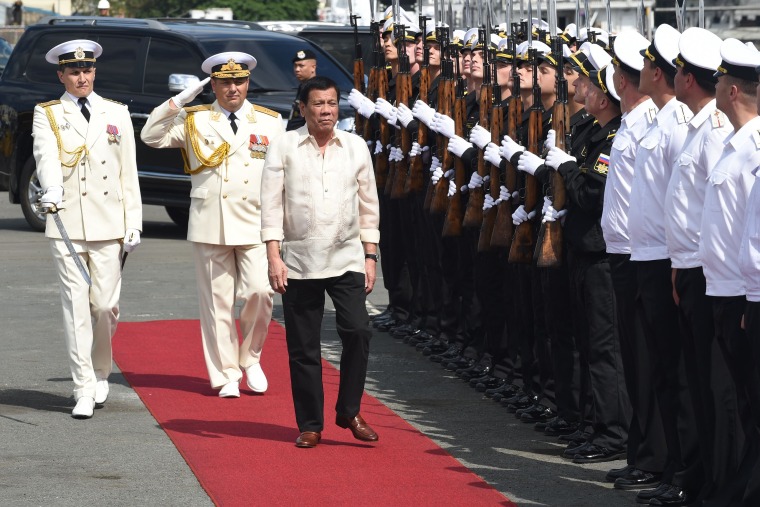 Image: Philippines' President Rodrigo Duterte