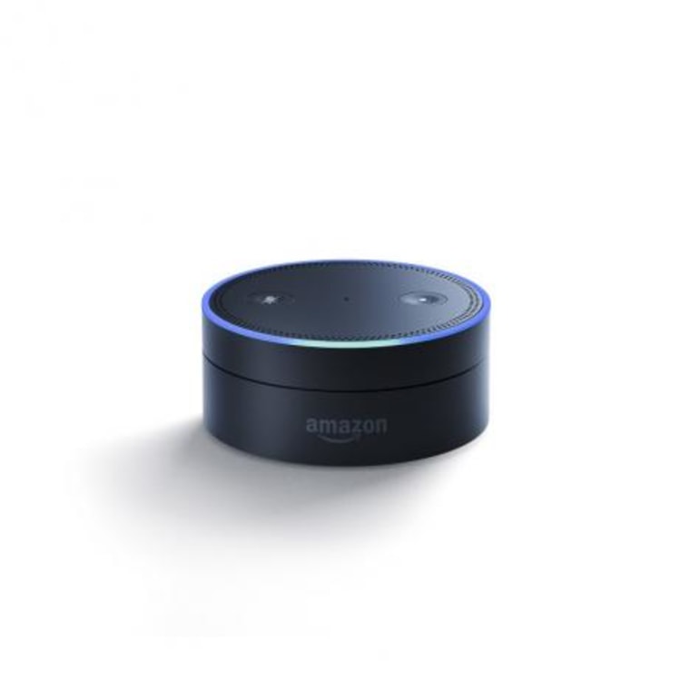 Handout image of Amazon's one of two new voice controlled devices Echo Dot