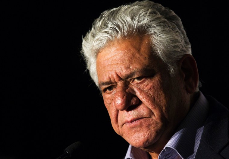 Image: FILE PHOTO - Bollywood actor Om Puri speaks during a press conference announcing that Toronto will host the first ever Punjabi International Film Academy Awards in Toronto