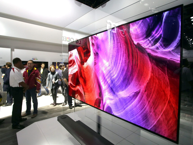 Image: The LG Signature OLED TV W