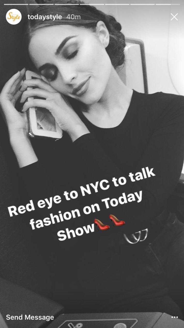 Olivia Culpo takes over the Today Style Instagram.