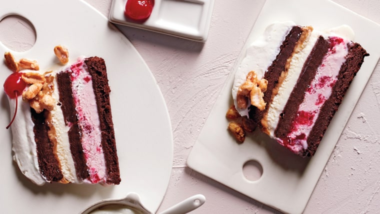 Martha Stewart's Brownie Sundae Ice Cream Cake