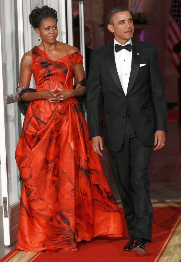 Michelle Obama Alexander McQueen