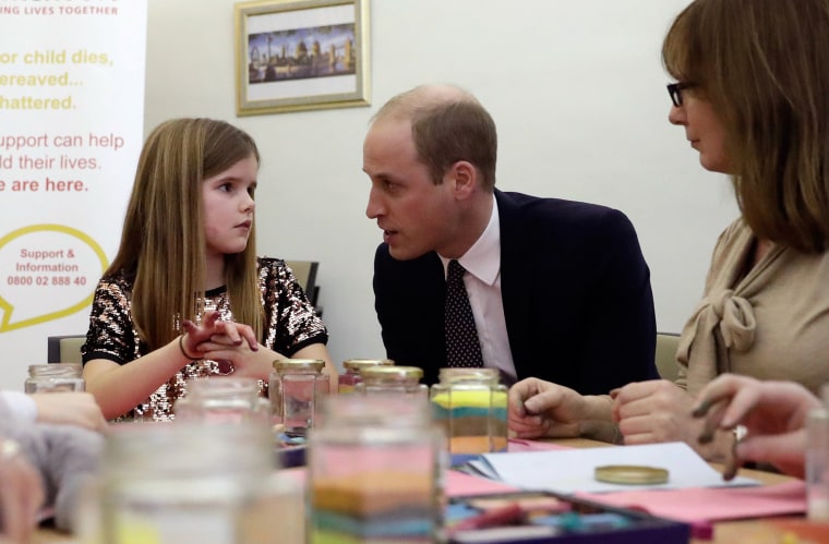 The Duke &amp; Duchess Of Cambridge Visit A Child Bereavement Center