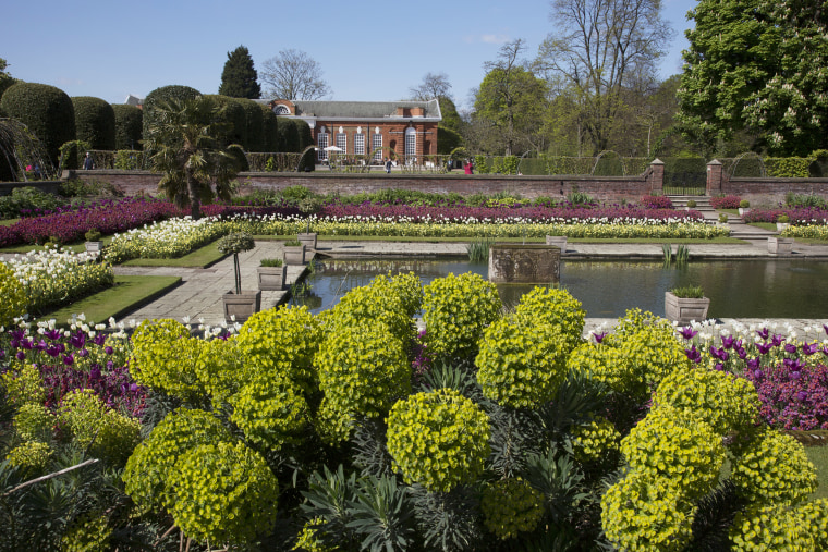 UK - West London - Kensington Palace and Gardens in the exclusive area of Kensington