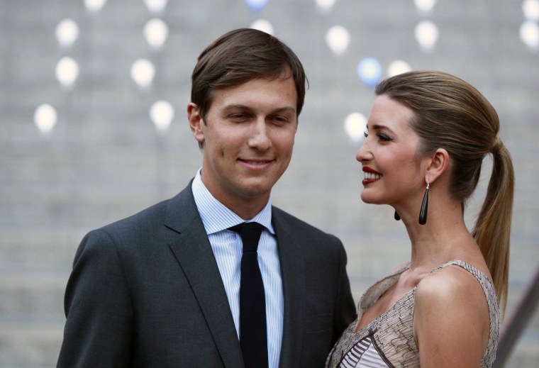 Image: Jared Kushner and Ivanka Trump in 2012