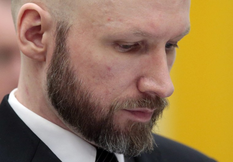 Anders Breivik Makes Nazi Salute At Rights Appeal Case