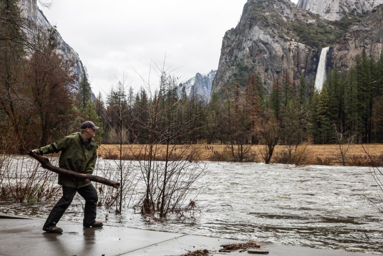 Image: Heavy Rain Floods Yosemite National Park
