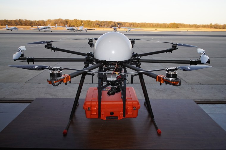 An EMS response drone